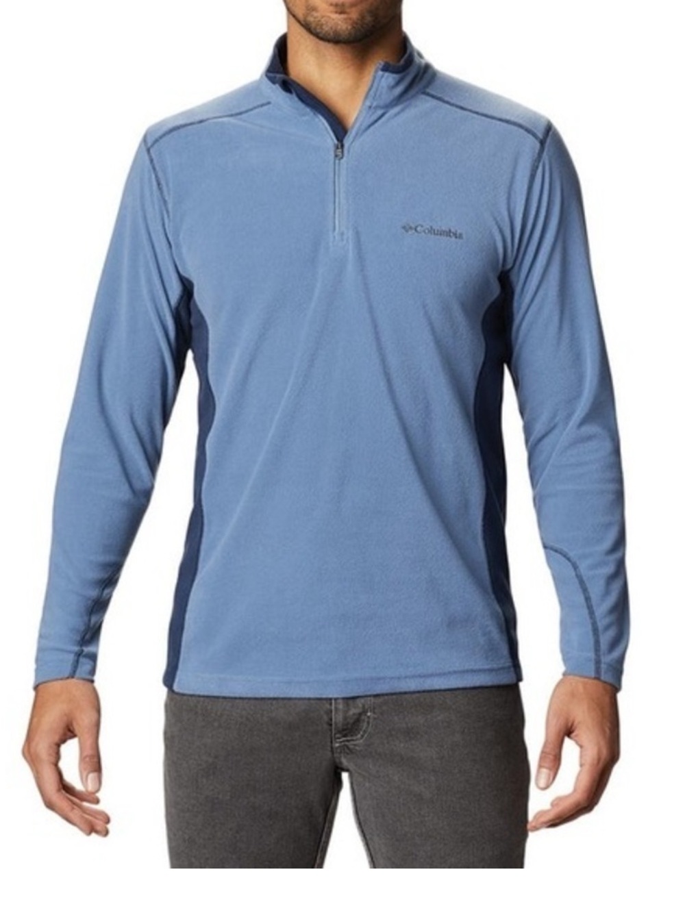 Columbia Men’s Bluestone Klamath Range II Half Zip Fleece Pullover Sz M
